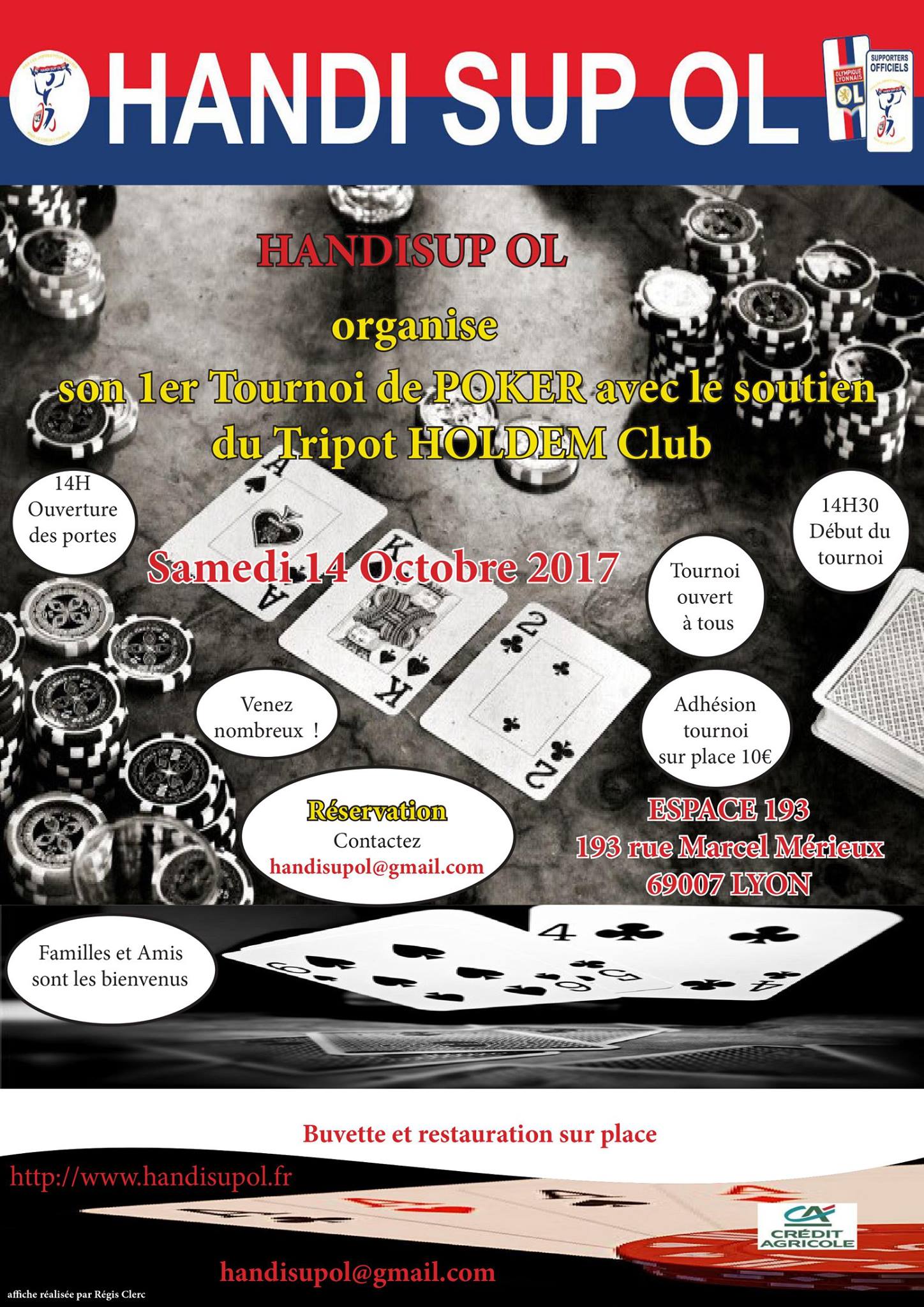 Lire la suite à propos de l’article Le Tripot solidaire d&rsquo;Handi Sup OL, rejoignez-nous ce samedi pour un tournoi caritatif.