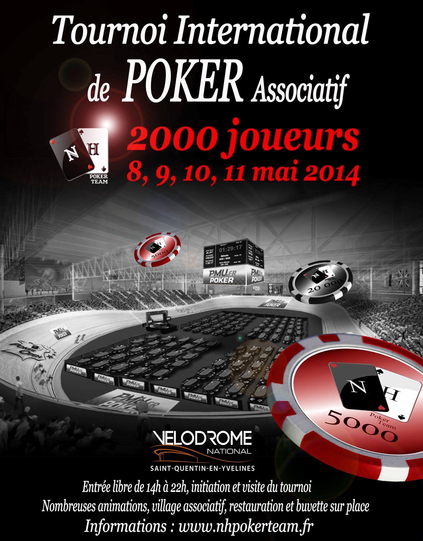 Lire la suite à propos de l’article NH Open 2014 : Le summum du poker amateur et Le Tripot à l&rsquo;honneur!