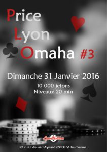 Lire la suite à propos de l’article Price Lyon Omaha : Pas encore cette fois-ci pour le Tripot et seconde victoire de Lyon Holdem